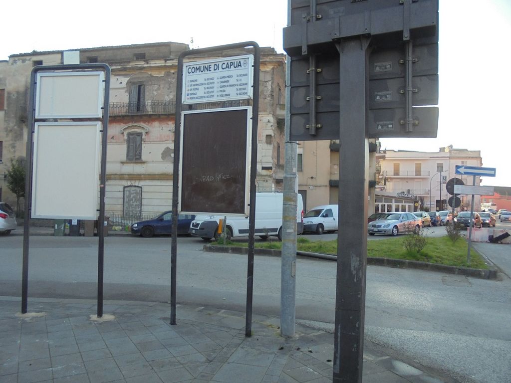 Impianto TABELLA a Capua, in zona Cattedrale dei Santi Stefano ed Agata