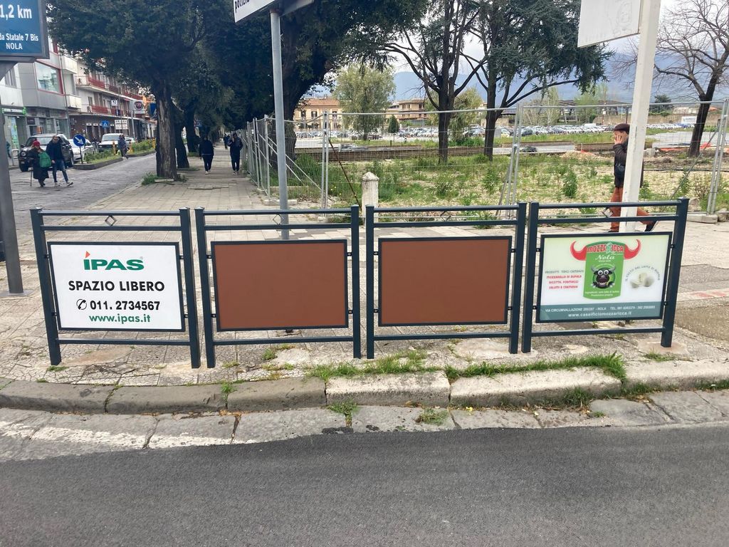 Impianto TRANSENNA a Nola, in zona Zia Ernestina