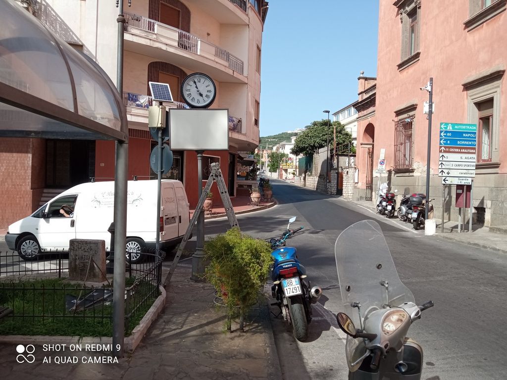 Impianto OROLOGIO a Massa Lubrense, in zona Effetto Donna