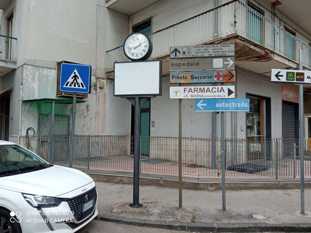 Impianto OROLOGIO a Nola, in zona Scuola Elementare Statale Tommaso Vitale