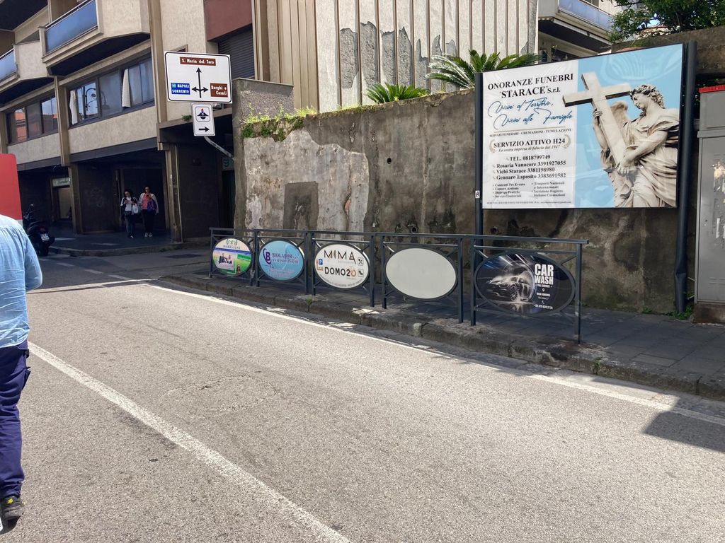 Impianto TRANSENNA a Vico Equense, in zona Al Buco