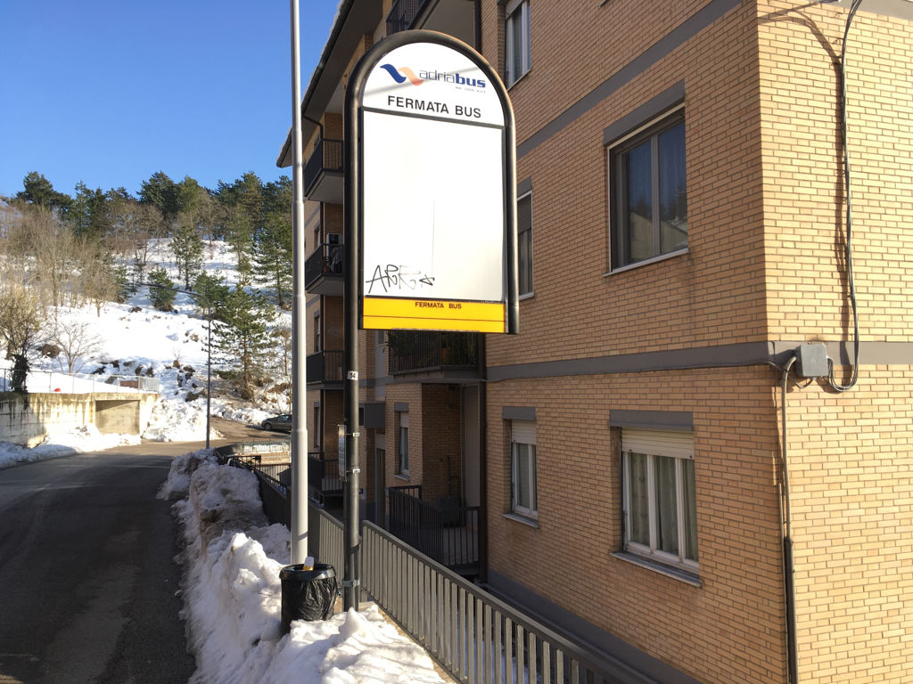 Impianto PALINA a Urbino, in zona Bar Sugar Cafe'