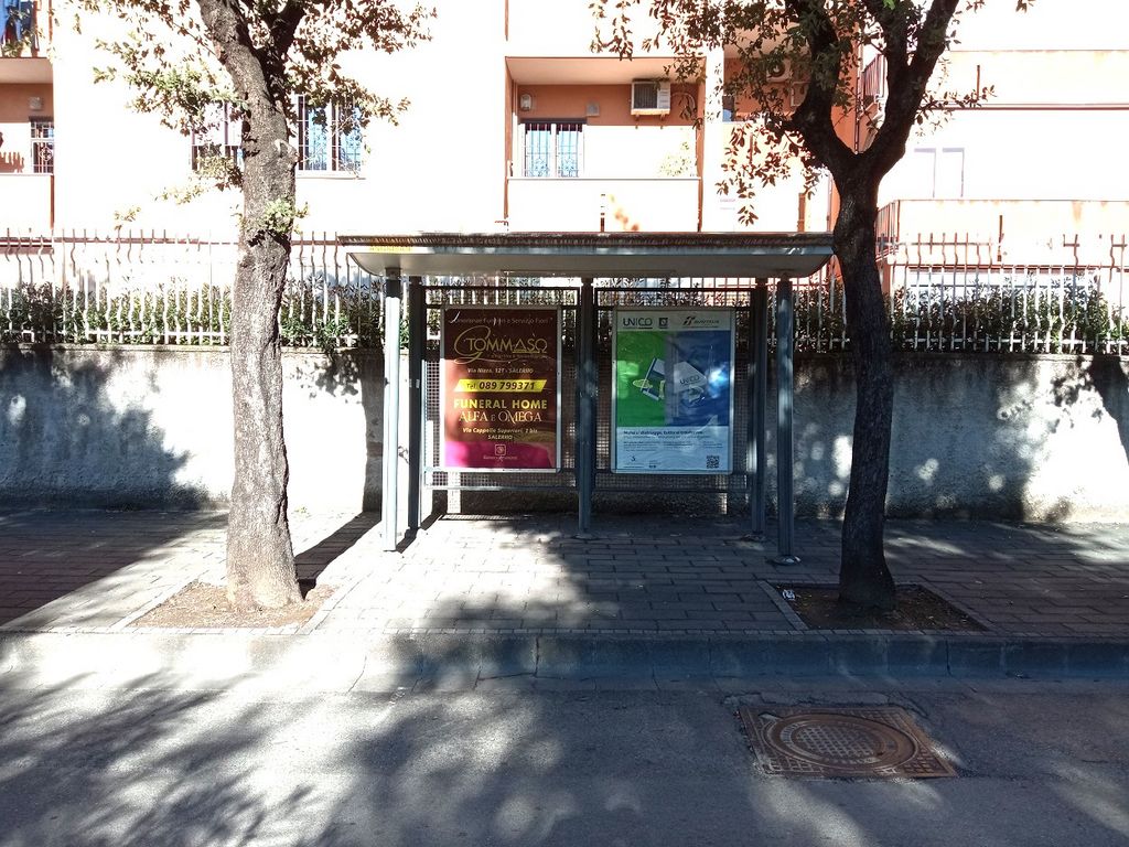 Impianto PENSILINA a Salerno, in zona Il Chiosco