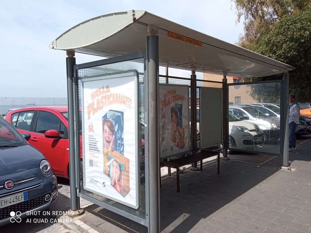 Impianto PENSILINA a Salerno, in zona Pepe Nero