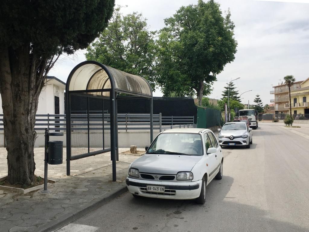 Impianto PENSILINA a Marcianise, in zona Gelateria Aloa