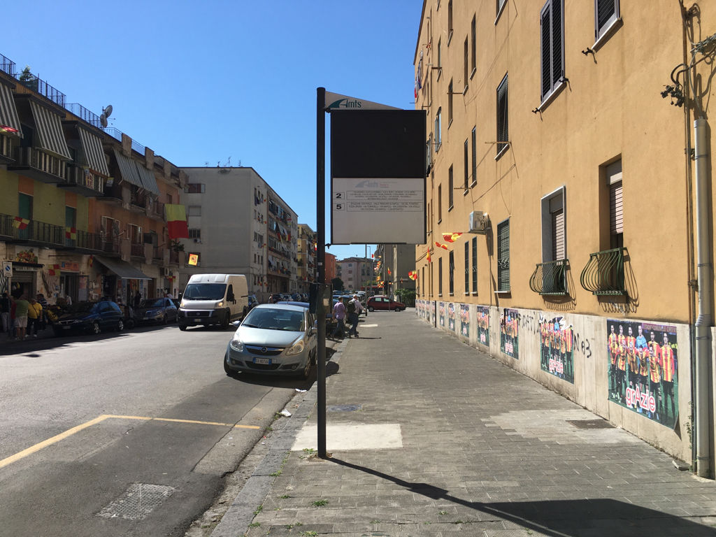 Impianto PALINA a Benevento, in zona Eni Café & Shop