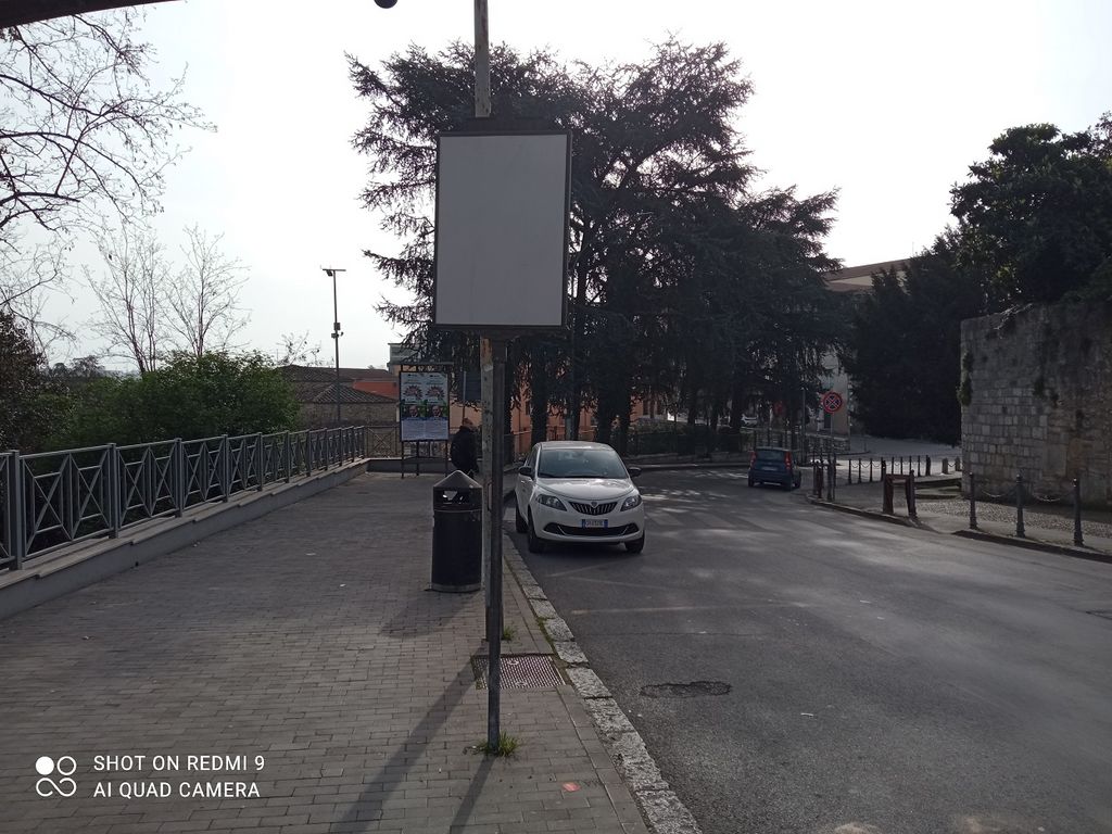 Impianto PALINA a Benevento, in zona Arco di Traiano