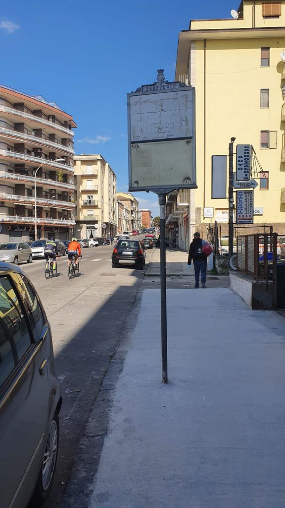 Impianto PALINA a Benevento, in zona Chiesa di San Filippo Neri