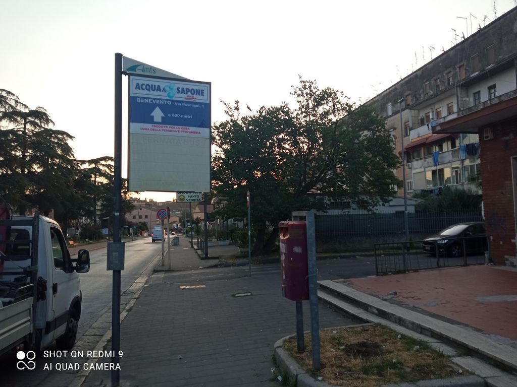 Impianto PALINA a Benevento, in zona Chiesa di Santa Maria della Verità