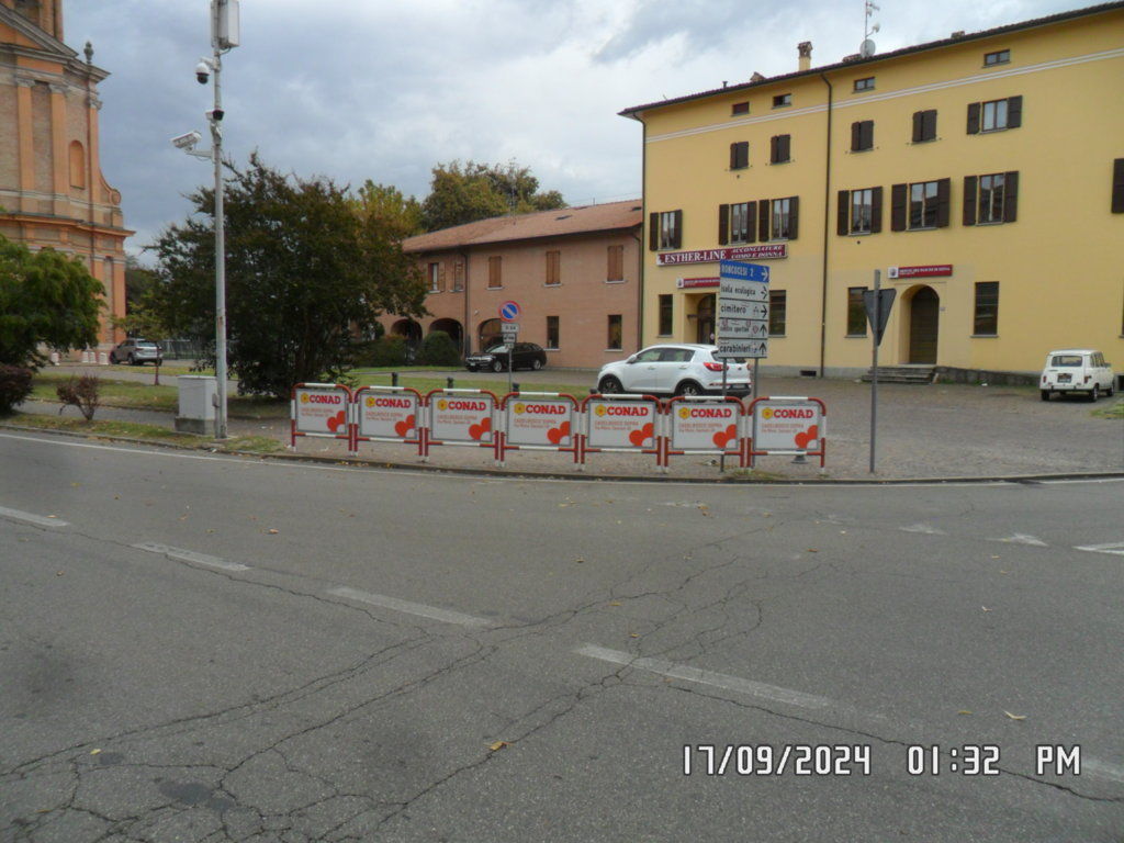 Impianto TRANSENNA a Cadelbosco di Sopra, in zona Credem