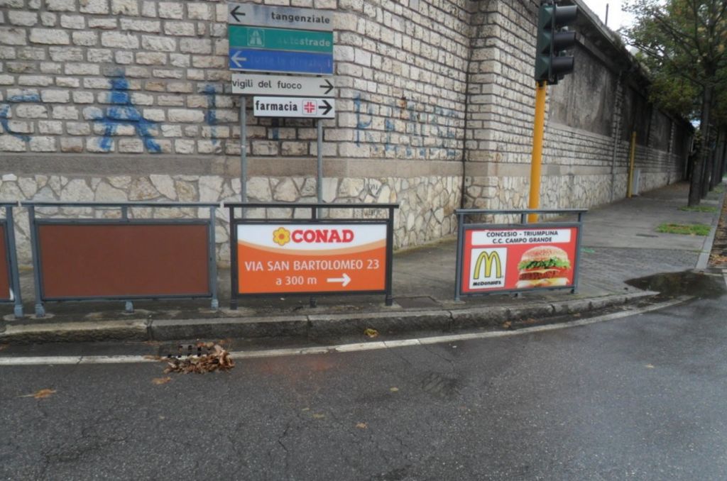 Impianto TRANSENNA a Brescia, in zona Poem