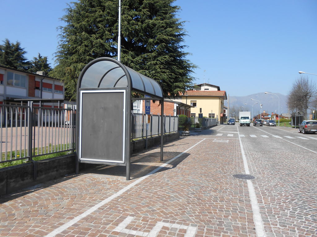 Impianto PENSILINA a Dolzago, in zona Bar Dulz