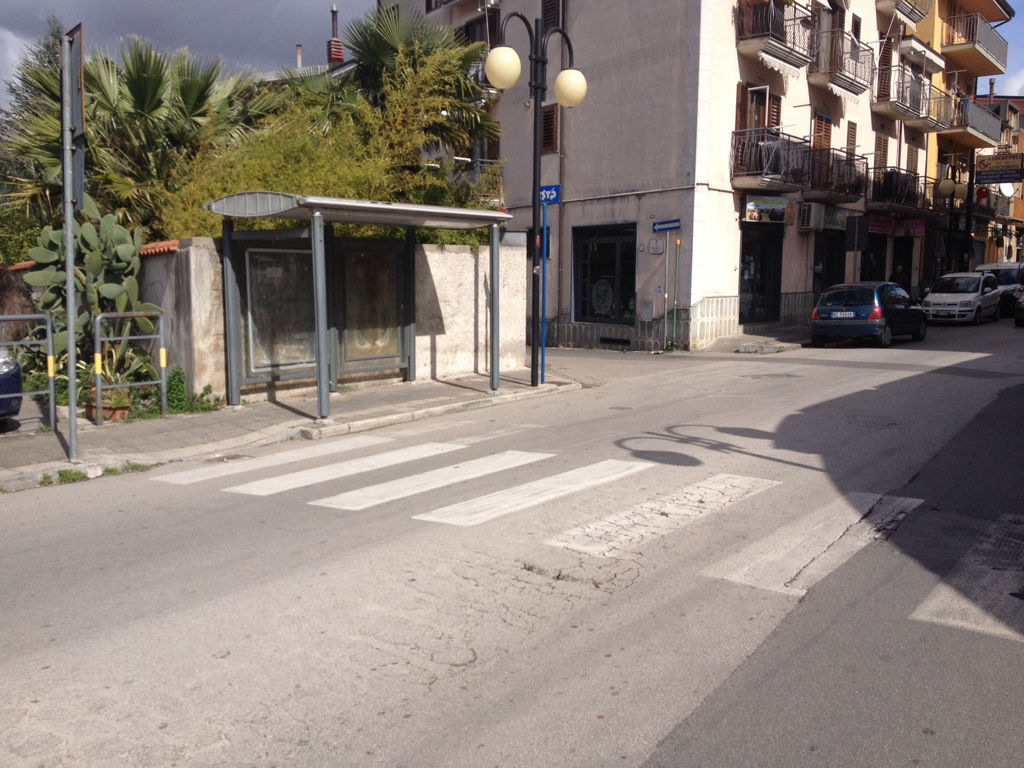 Impianto PENSILINA a Mercato San Severino, in zona Bar Elisa
