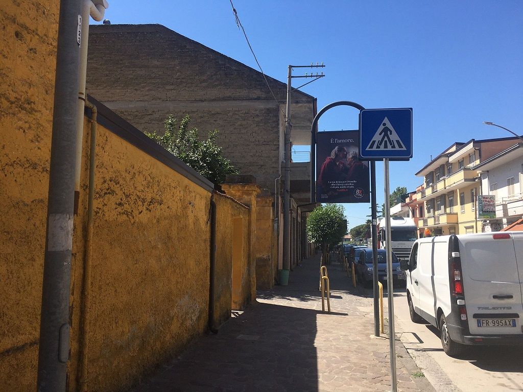 Impianto PALINA a Capua, in zona Bar Sant'Angelo