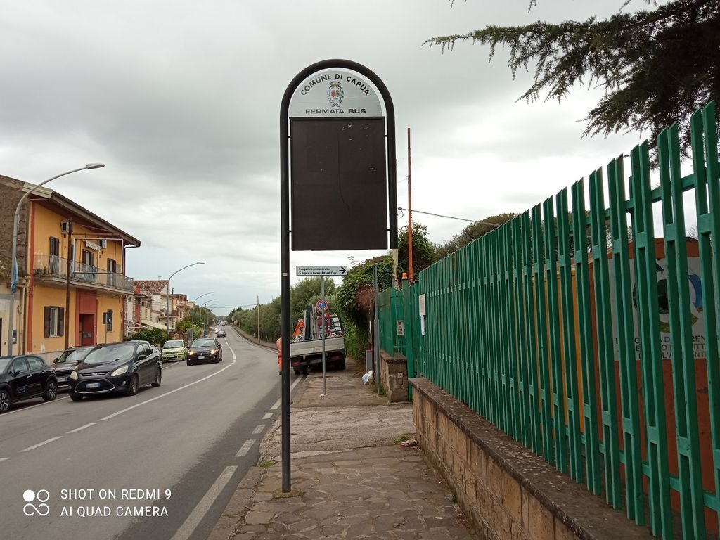 Impianto PALINA a Capua, in zona La Casina Rossa