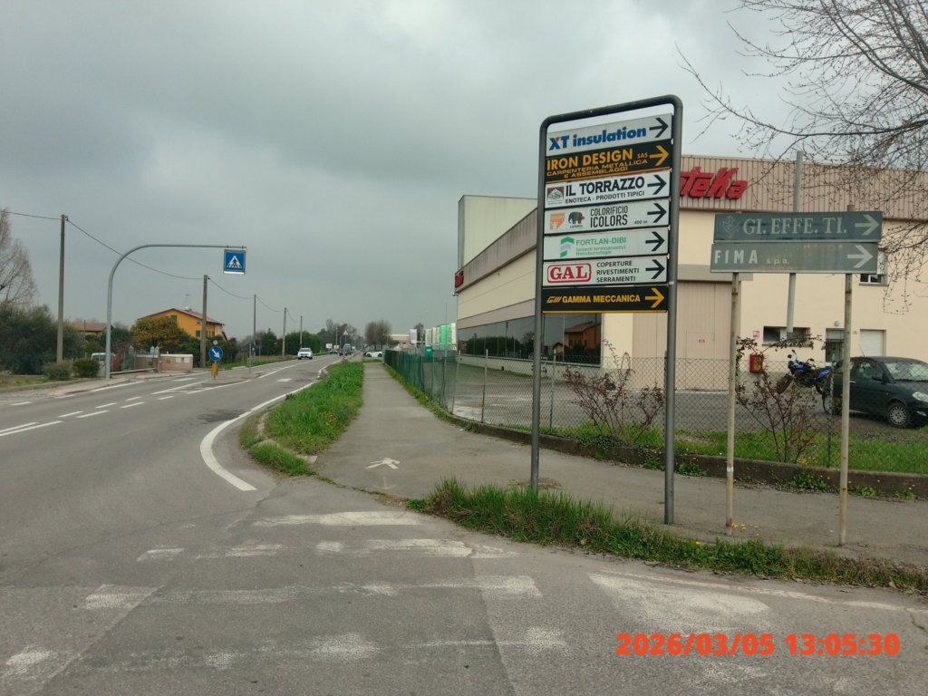 Impianto FRECCE / PREINSEGNE a Bibbiano, in zona Indipend.
