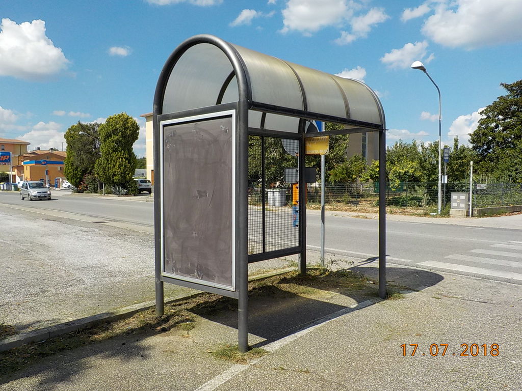 Impianto PENSILINA a Todi, in zona Conad City
