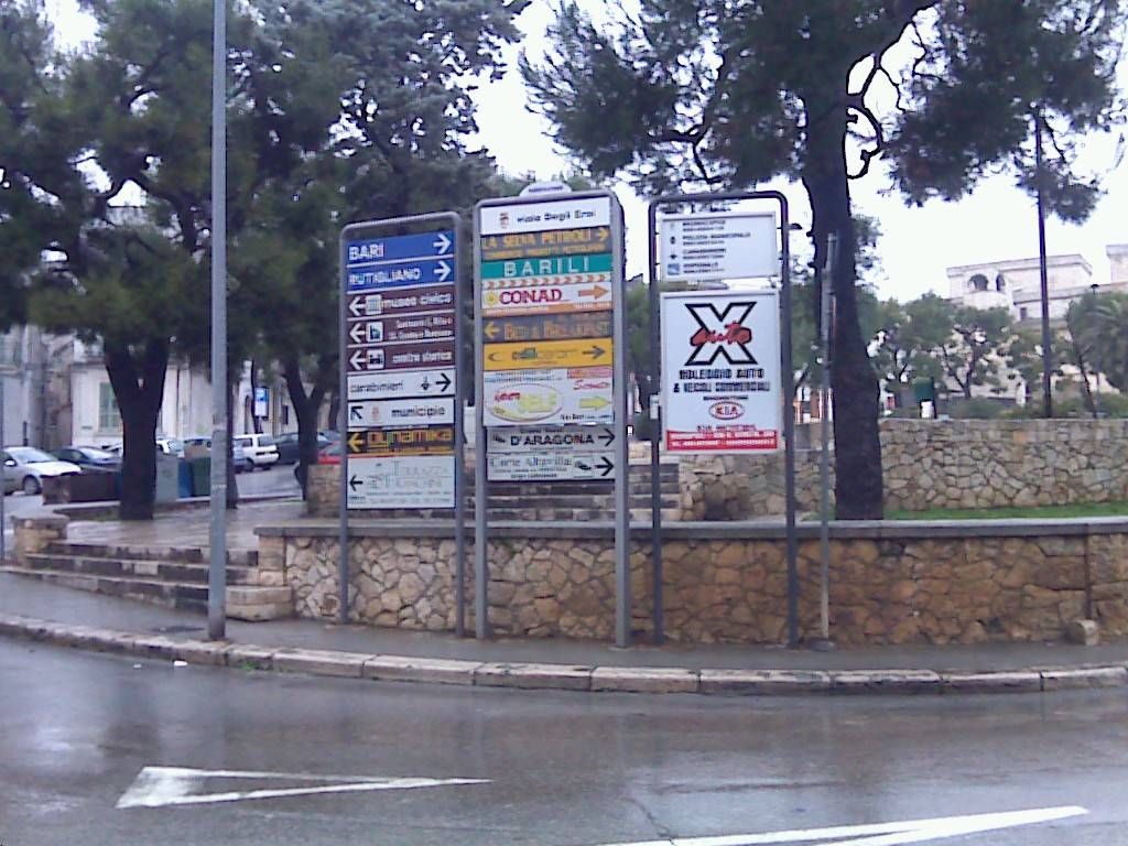 Impianto FRECCE / PREINSEGNE a Conversano, in zona 7000 café
