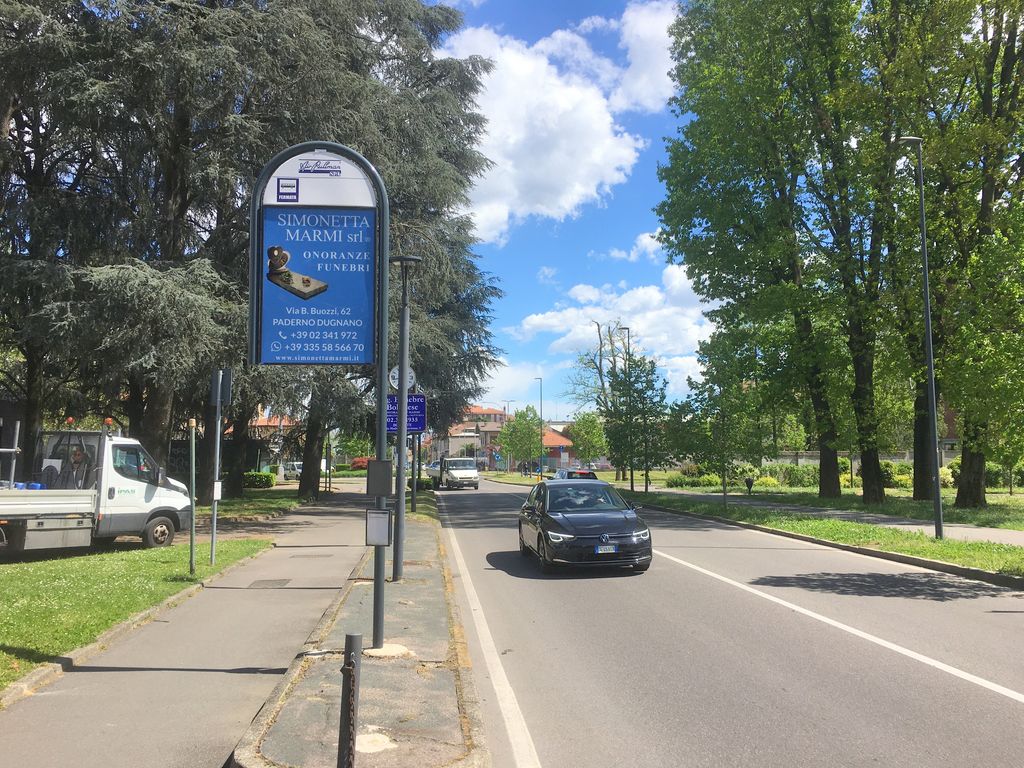 Impianto PALINA a Bollate, in zona MiPinsa