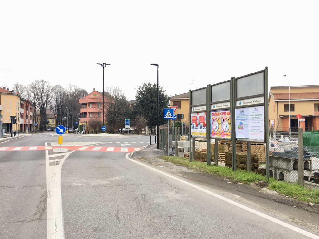 Impianto TABELLA a Codogno, in zona Bar 9 3/4