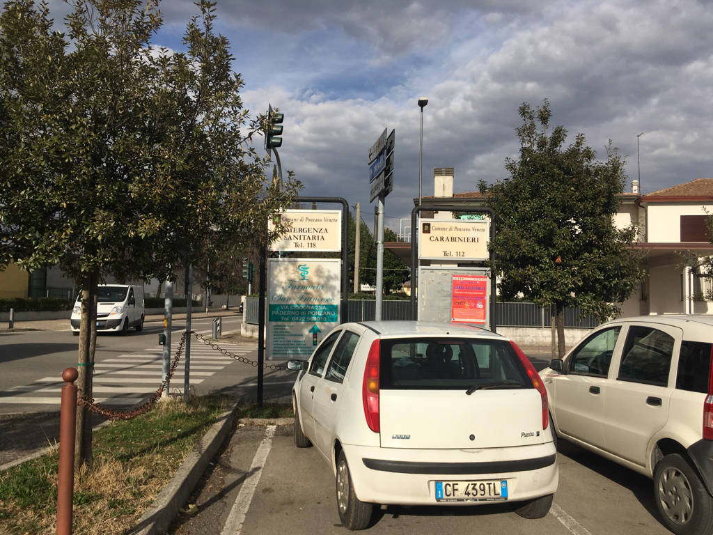 Impianto TABELLA a Ponzano Veneto, in zona Chiesa di Merlengo