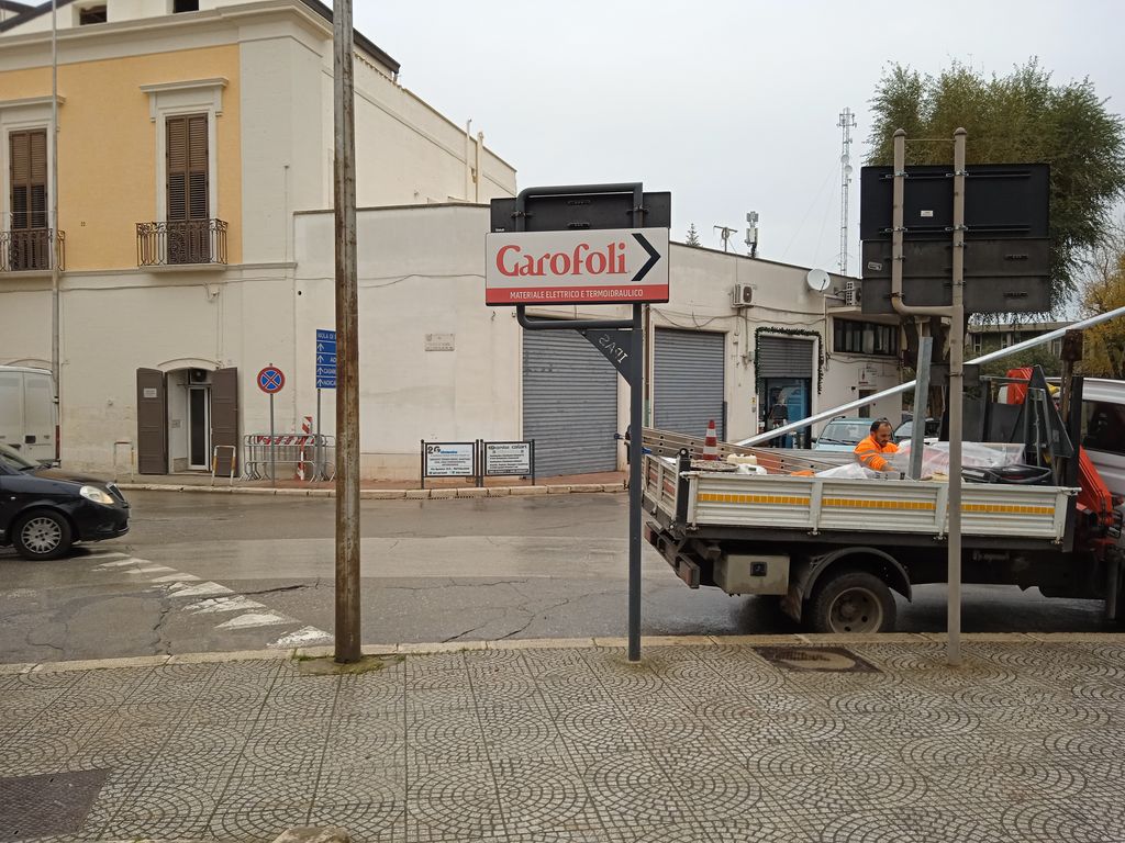 Impianto FRECCE / PREINSEGNE a Rutigliano, in zona Museo dei Fischietti