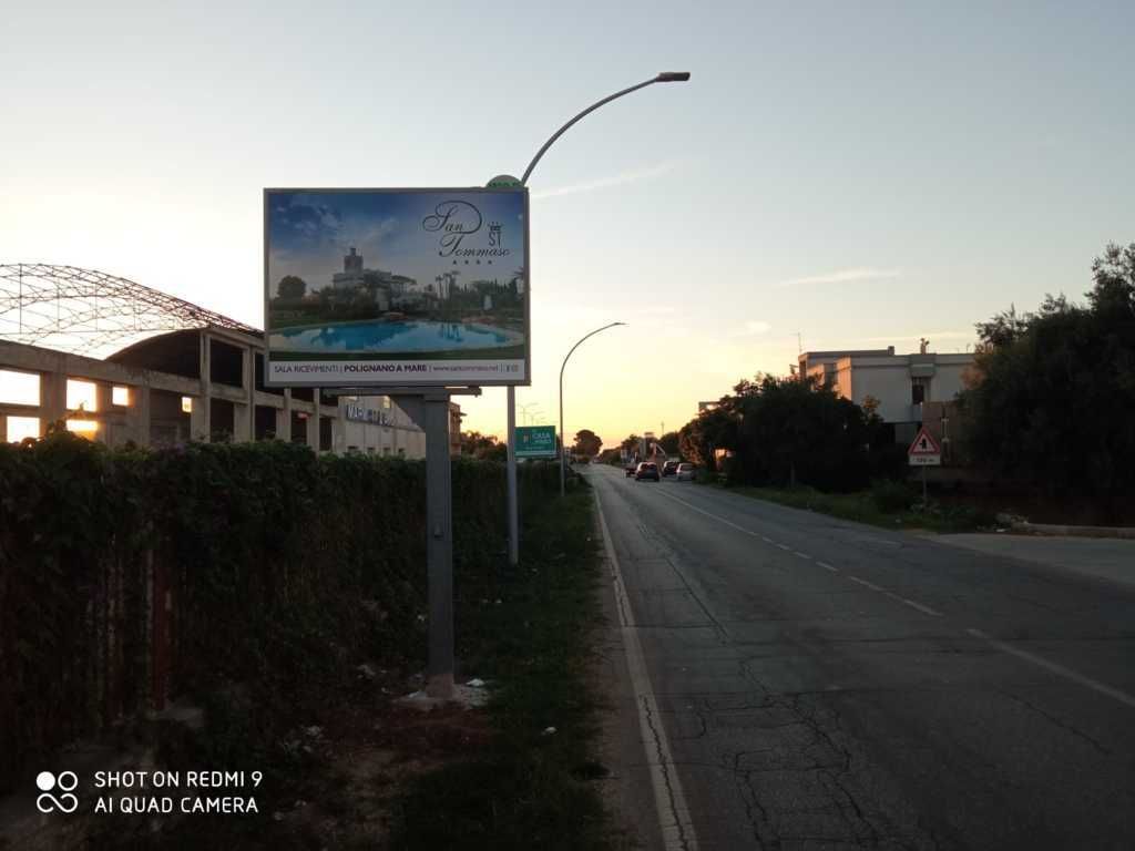 Impianto CARTELLONISTICA a Fasano, in zona Lidl