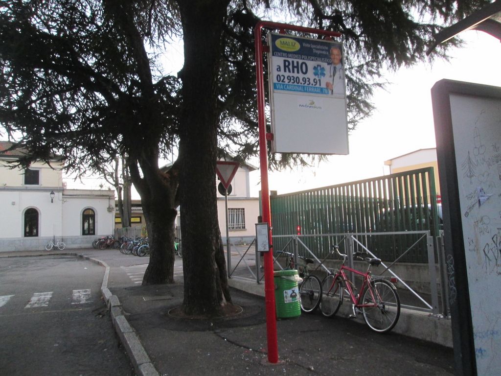 Impianto PALINA a Rho, in zona FBS Parrucchieri