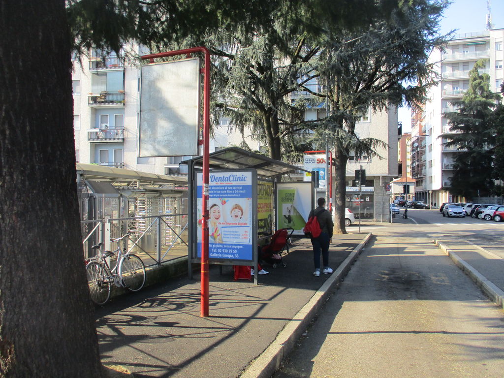 Impianto PALINA a Rho, in zona FBS Parrucchieri