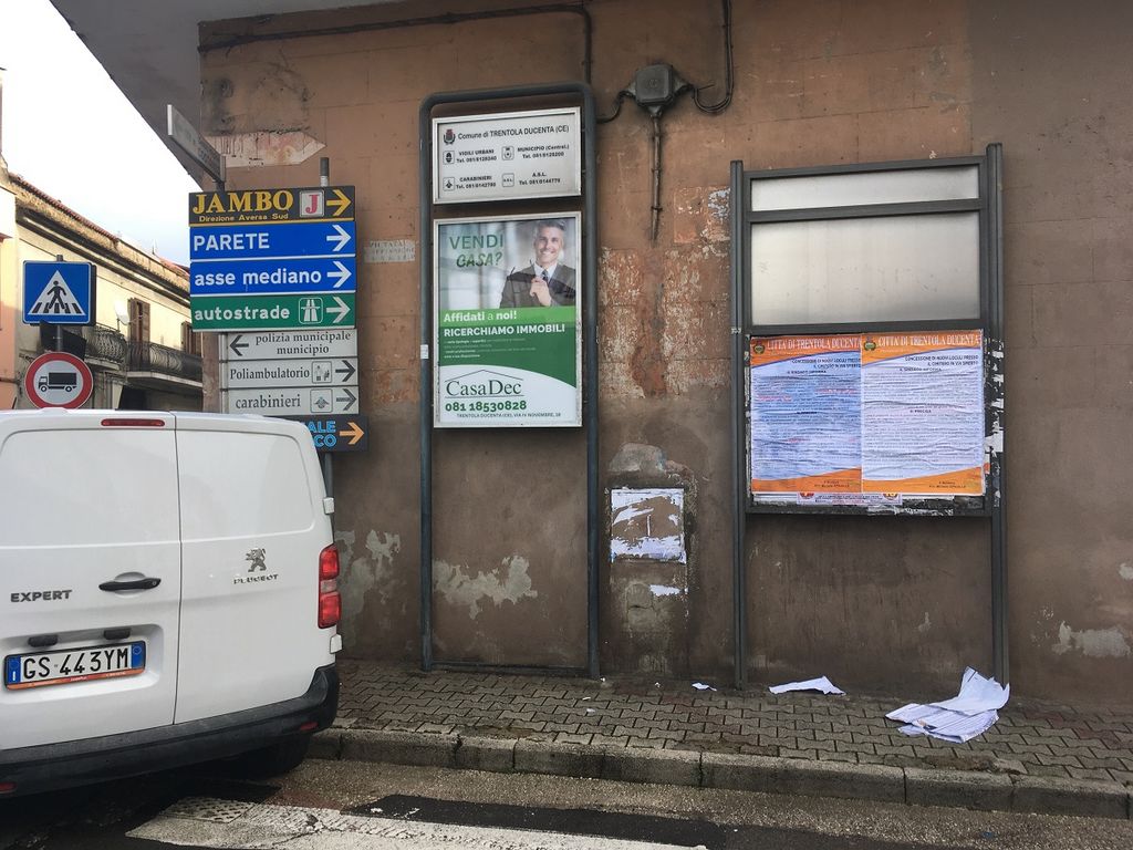 Impianto TABELLA a Trentola Ducenta, in zona Amato