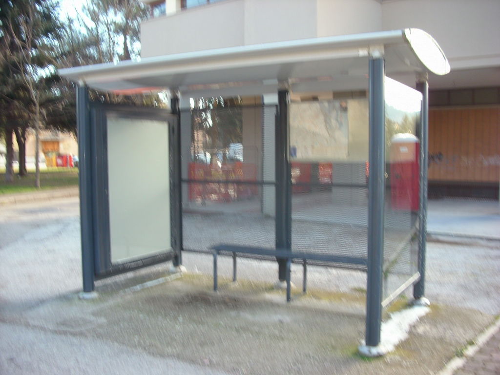 Impianto PENSILINA a Pesaro, in zona Piazza Puccini