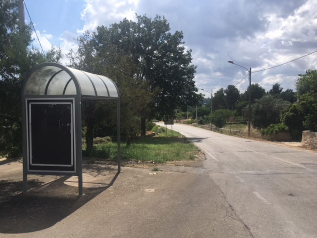 Impianto PENSILINA a Alberobello, in zona Hyper maxi disco