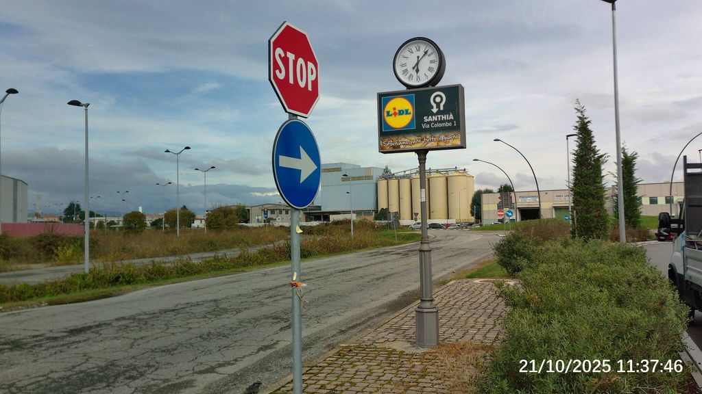 Impianto OROLOGIO a Santhià, in zona McDonald's