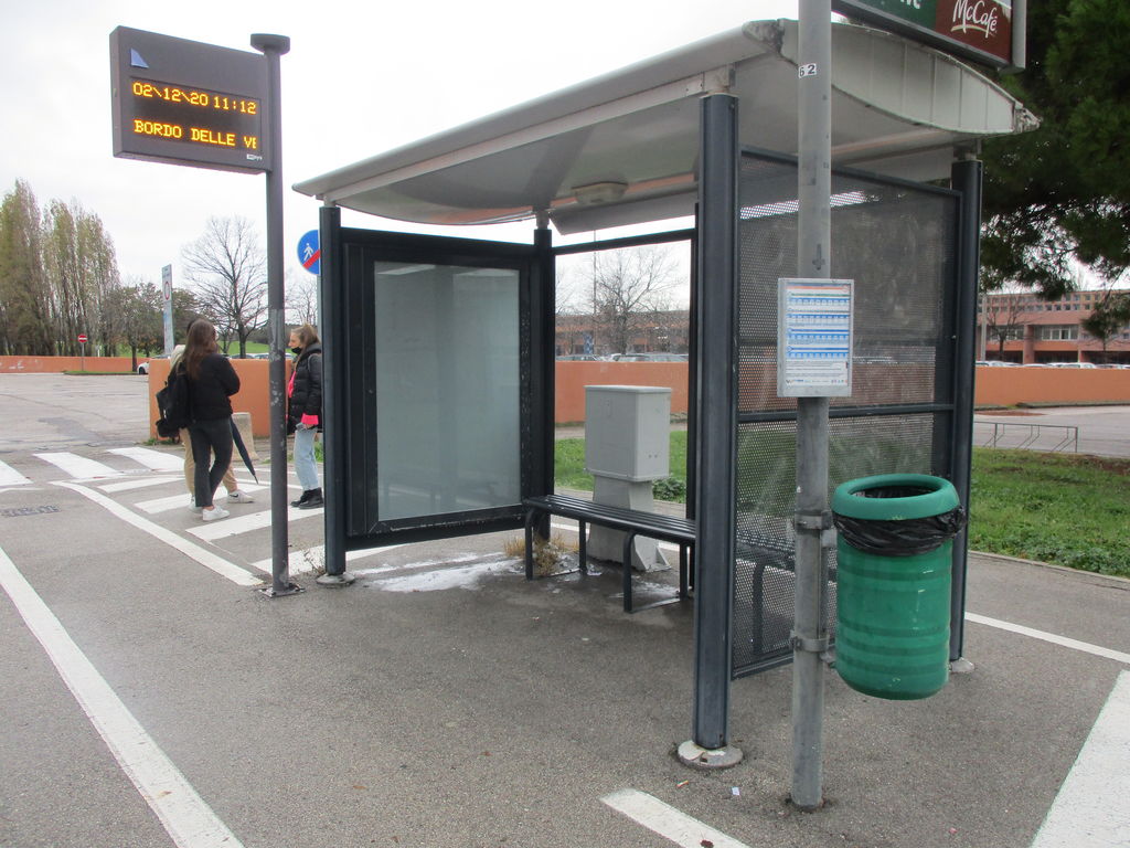 Impianto PENSILINA a Pesaro, in zona Barbiere Patrizio