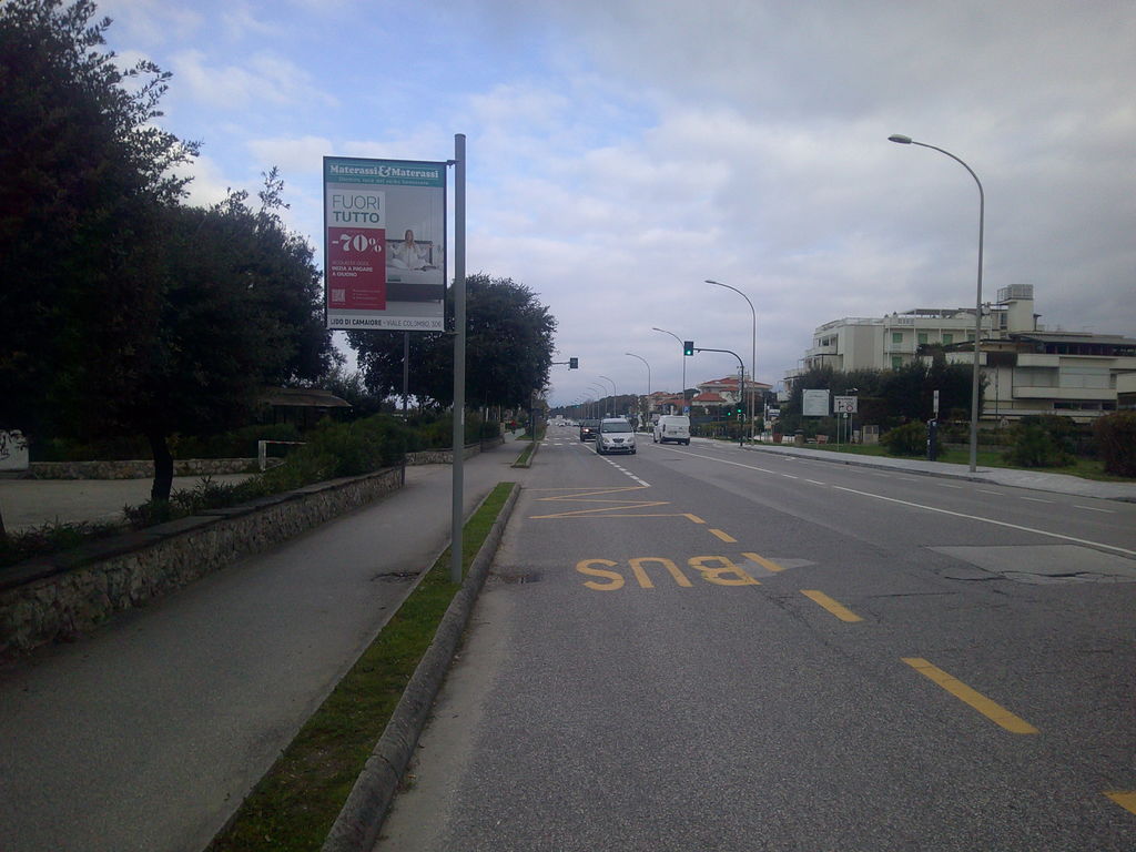 Impianto PALINA a Pietrasanta, in zona La Bussola