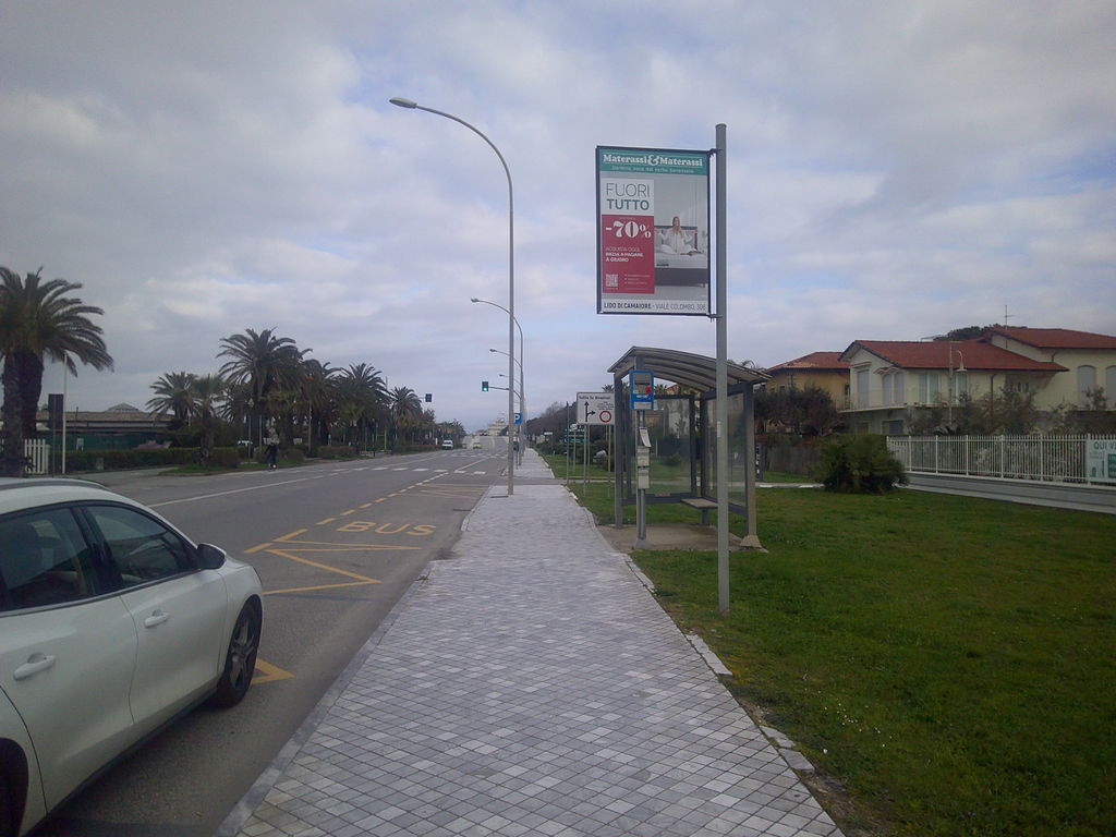 Impianto PALINA a Pietrasanta, in zona La Bussola