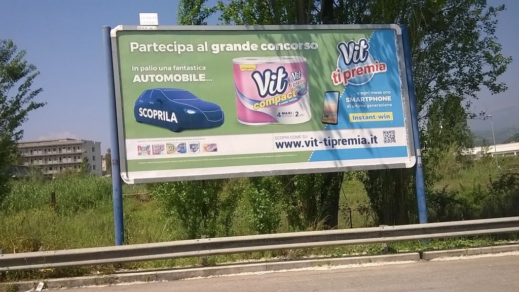 Impianto 6 X 3 a Salerno, in zona EuroSpin