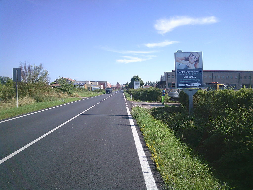 Impianto CARTELLONISTICA a Buonconvento, in zona EwaCafe