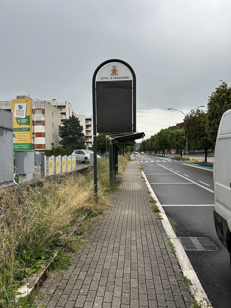 Impianto PALINA a Frosinone, in zona Frosinone