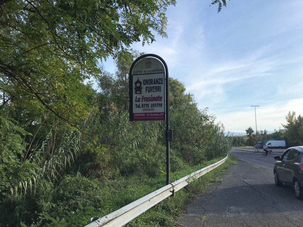 Impianto PALINA a Frosinone, in zona Unieuro