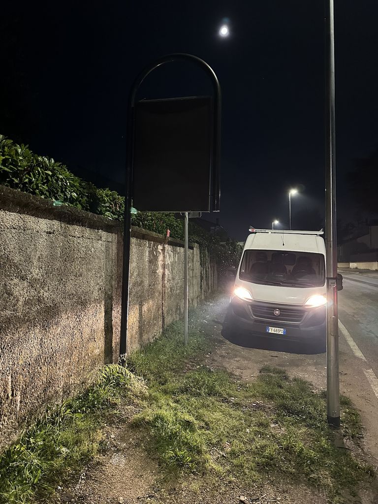 Impianto PALINA a Frosinone, in zona Sporting Club 