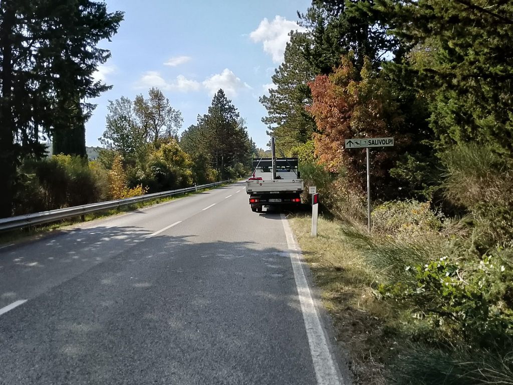 Impianto FRECCE / PREINSEGNE a Castellina in Chianti, in zona Nuvolari Bar