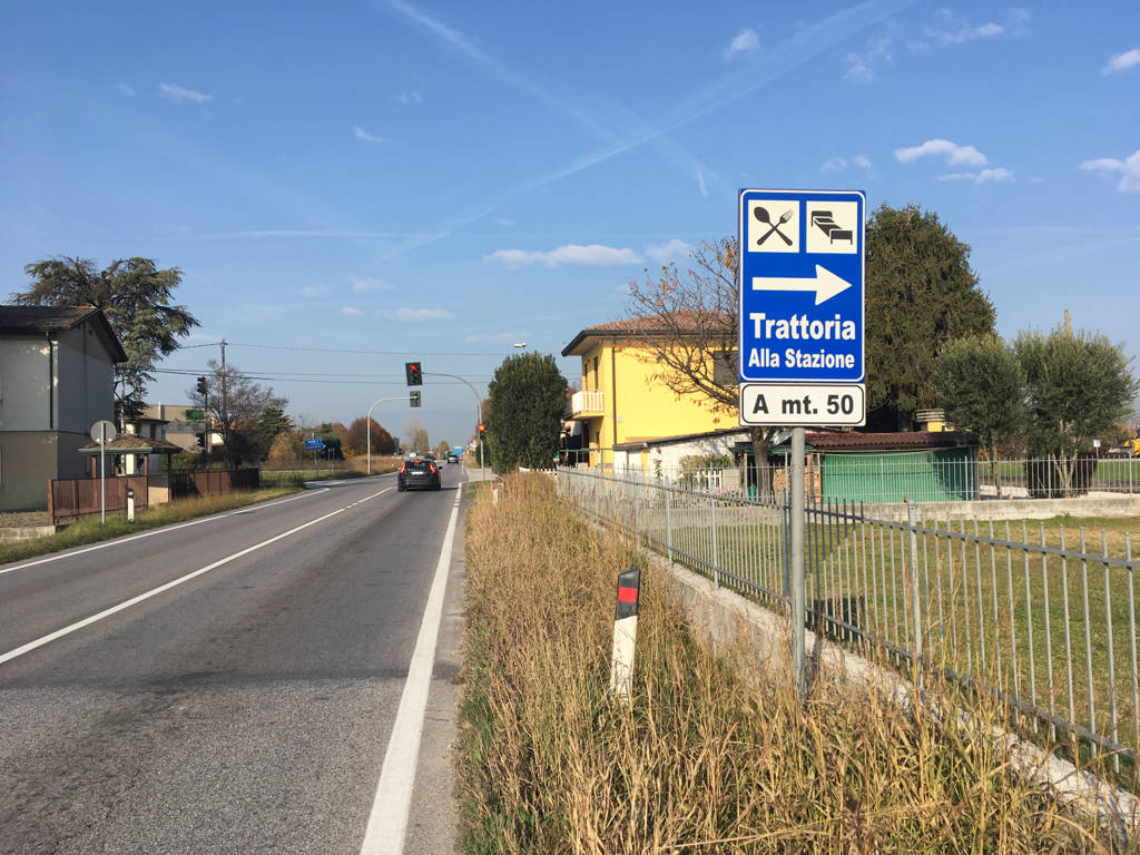 Impianto TABELLA a Grantorto, in zona Trattoria alla Stazione