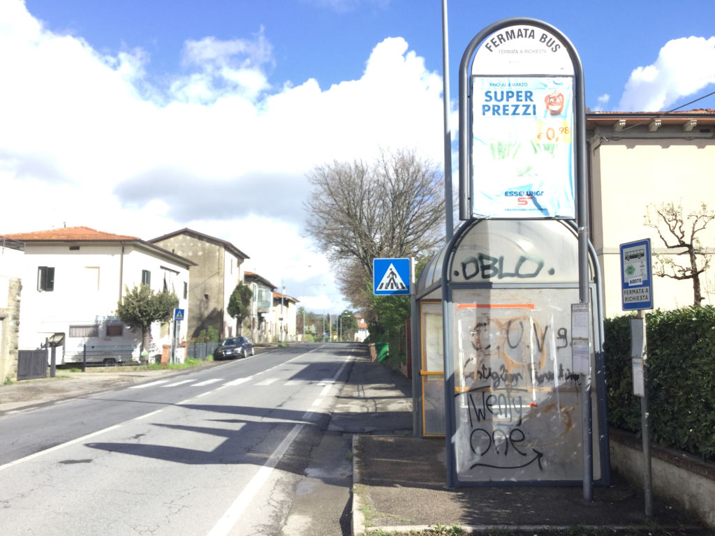 Impianto PALINA a Arezzo, in zona Chiesa di Sant'Andrea a Pigli