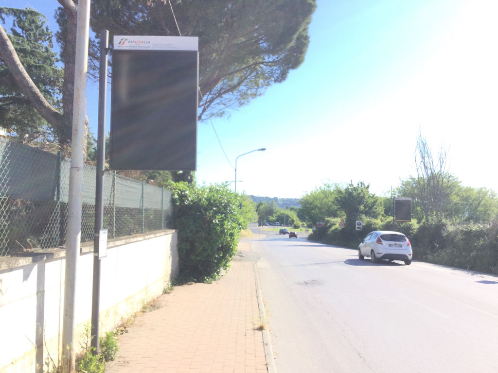 Impianto PALINA a Perugia, in zona Biblioteca Biomedica - Università degli Studi di Perugia