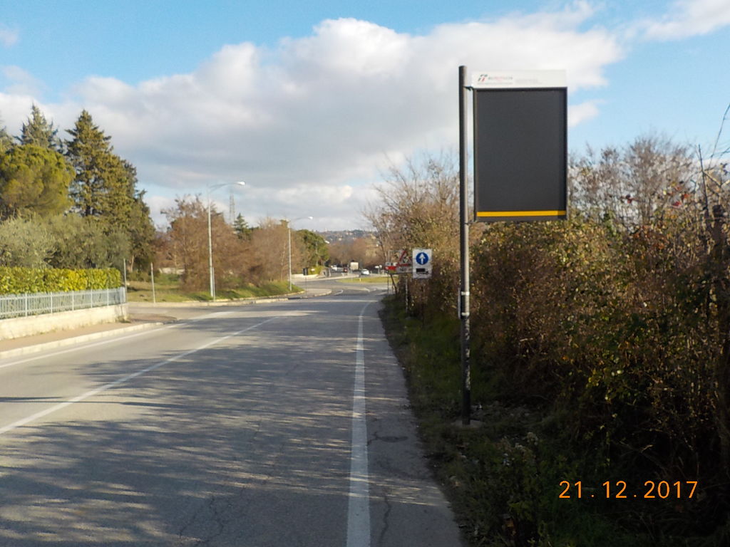 Impianto PALINA a Perugia, in zona Biblioteca Biomedica - Università degli Studi di Perugia