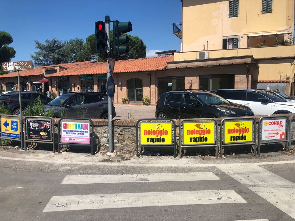 Impianto TRANSENNA a Buggiano, in zona Santuario del Santissimo Crocifisso