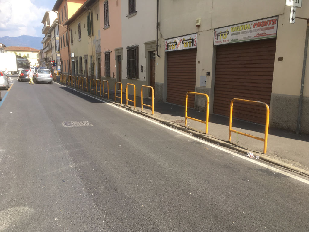 Impianto TRANSENNA a Figline e Incisa Valdarno, in zona Conad