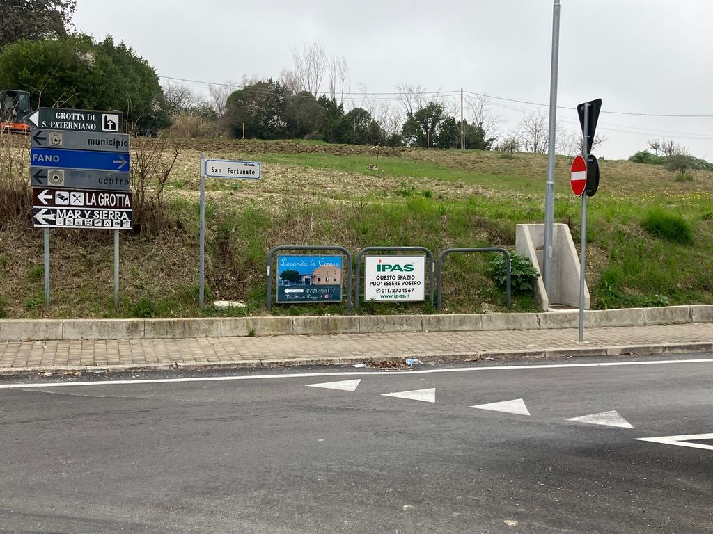 Impianto TRANSENNA a San Costanzo, in zona Monumento ai Caduti