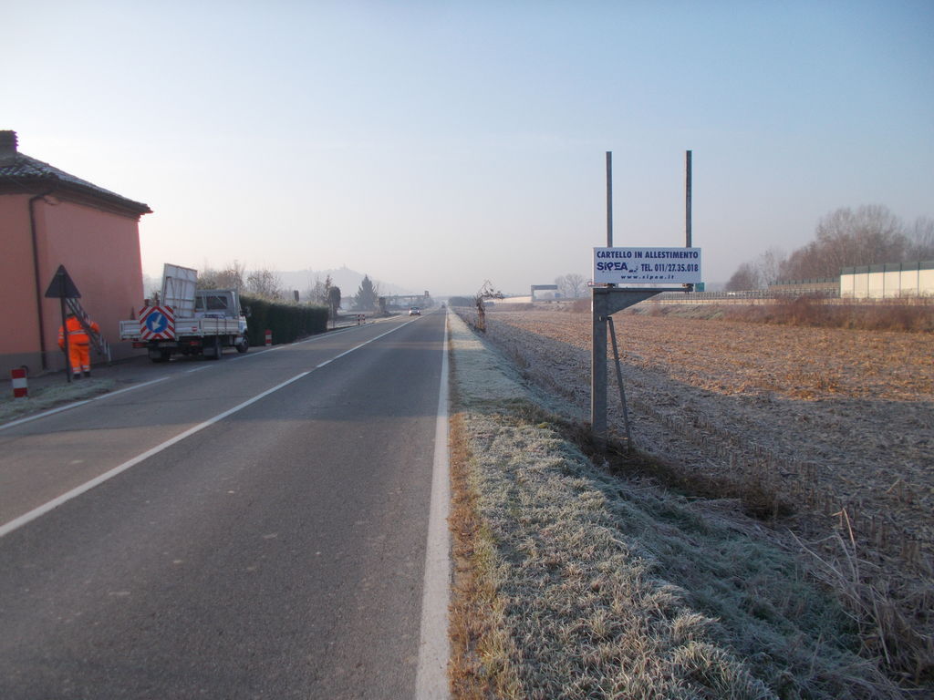 Impianto CARTELLONISTICA a Revigliasco d'Asti, in zona La cucina del castello